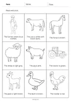 Aperçu - Cartes d'exercices - READ & COLOR: Pack XXL de ressources pour les cours d’anglais - Page 3