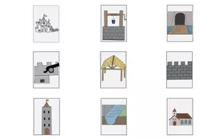 Vorschau - Fördermaterial/Inklusion - Mittelalter klettmappen wahrnehmung - Seite 2