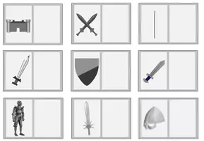 Vorschau - Fördermaterial/Inklusion - Mittelalter klettmappen wahrnehmung - Seite 3