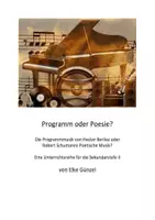Vorschau - Stundenentwürfe - Oberstufe Musik - Robert Schumann - Hector Berlioz - Maurice Ravel - Gustav Mahler - Seite 1