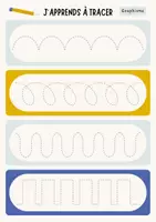 Aperçu - Feuilles d'exercices - Maternelle Graphisme Lignes Courbes Fiche d'Activité - Page de couverture