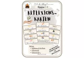 Vorschau - Fördermaterial/Inklusion - Reflexionskarten Gesprächsanlass Wochenabschluss - Seite 1