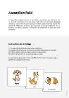 Aperçu - Fiches - Pets / Animaux de compagnie: Accordion Fold (Jeu pour le cours d'anglais) - Page 1