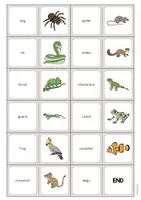 Aperçu - Jeux - Pets / Animaux de compagnie: Domino (Jeu pour le cours d'anglais) - Page 3