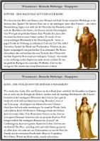 Vorschau - Arbeitsblätter - Römische Mythologie - Hauptgötter - Wissenskartei und Steckbriefe - Seite 3