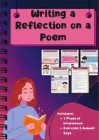Vorschau - Arbeitsblätter - Gedicht Reflexion Schreiben auf Englisch - Deckblatt