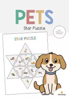 Aperçu - Jeux - Pets / Animaux de compagnie: Star Puzzle (Jeu pour le cours d'anglais) - Page de couverture