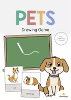 Aperçu - Jeux - Pets / Animaux de compagnie: Drawing Game (Jeu pour le cours d'anglais) - Page de couverture