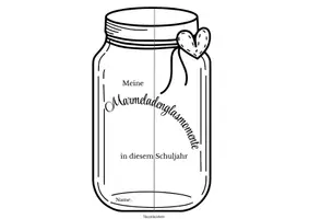 Vorschau - Arbeitsblätter - Jahresreflexion - Marmeladenglasmomente - Klasse 1 bis 4 - Seite 3