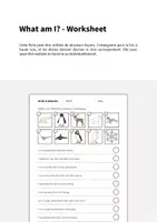Aperçu - Cartes d'exercices - Arctic & Antarctic / Arctique et Antarctique: What am I? - Worksheet (Fiche d'exercices d'anglais) - Page 1