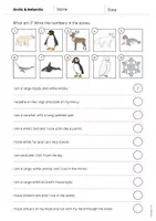 Aperçu - Cartes d'exercices - Arctic & Antarctic / Arctique et Antarctique: What am I? - Worksheet (Fiche d'exercices d'anglais) - Page 2