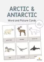 Aperçu - Affichage - Arctic & Antarctic / Arctique et Antarctique: Word and Picture Cards (Cartes avec images pour le cours d'anglais) - Page de couverture