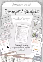 Vorschau - Anderer Materialtyp - Sommerpost Materialpaket - Einladung 1. Schultag Elternbrief Schul ABC - Infobrief - Deckblatt