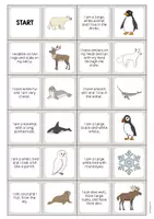 Aperçu - Jeux - Arctic & Antarctic / Arctique et Antarctique: Reading Domino (Jeu pour le cours d'anglais) - Page 2