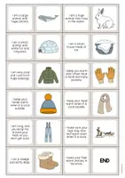 Aperçu - Jeux - Arctic & Antarctic / Arctique et Antarctique: Reading Domino (Jeu pour le cours d'anglais) - Page 3