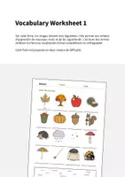 Aperçu - Jeux - AUTUMN / FALL: Pack XXL de ressources pour les cours d’anglais (Automne) - Page 2