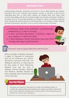 Vorschau - Arbeitsblätter - Character Motivations: in literarischen Texten - Seite 1
