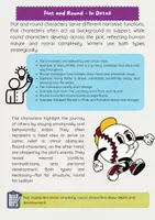 Vorschau - Arbeitsblätter - Flat vs. Round Characters: Figurenanalyse Englischunterricht - Seite 2