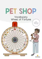 Aperçu - Jeux - Pet Shop / Animalerie: Vocabulary Wheel of Fortune (Roue de la chance pour le cours d'anglais) - Page de couverture