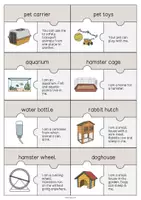 Aperçu - Jeux - Pet Shop / Animalerie: Puzzle (Puzzle pour le cours d'anglais) - Page 3