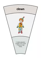 Aperçu - Cartes / Images - Carnival / Carnaval: Matching Circle (Puzzle circulaire pour le cours d'anglais) - Page 3