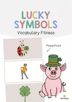 Aperçu - Jeux - Lucky Symbols / Symboles porte-bonheur: Vocabulary Fitness (Fitness du vocabulaire) - Page de couverture