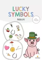 Aperçu - Jeux - Lucky Symbols / Symboles porte-bonheur: Match! (Jeu pour le cours d'anglais) - Page de couverture