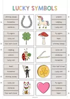Aperçu - Cartes / Images - Lucky Symbols / Symboles porte-bonheur: Clip Cards (Cartes à pince pour le cours d'anglais) - Page 2
