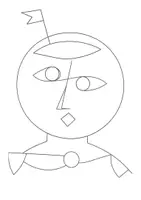 Vorschau - Stundenentwürfe - Malen wie Paul Klee. Künstler im Kunstunterricht. Malvorlagen - Seite 1