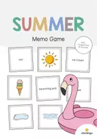 Aperçu - Jeux - Summer / Été: Memo Game (Jeu pour le cours d'anglais) - Page de couverture