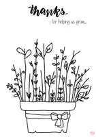 Vorschau - Poster - Abschiedsgeschenk mit Fingerabdruck - Seite 1