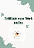 Προεπισκόπηση - Φύλλα εργασίας - Präfixe vom Verb teilen_Προθέματα του ρήματος teilen - Εξώφυλλο