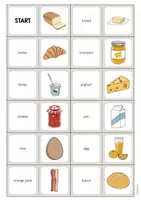 Aperçu - Jeux - Breakfast / Petit-déjeuner: Domino (Jeu pour le cours d'anglais) - Page 2