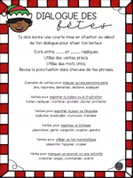 Aperçu - Cartes / Images - Projet écriture - Temps des Fêtes - Page 1