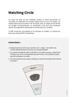 Aperçu - Cartes / Images - Baking / Cuisson: Matching Circle (Puzzle circulaire pour le cours d'anglais) - Page 1