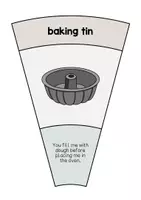 Aperçu - Cartes / Images - Baking / Cuisson: Matching Circle (Puzzle circulaire pour le cours d'anglais) - Page 3