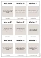 Aperçu - Jeux - Fruits: What am I? - Cards (Jeu pour le cours d'anglais) - Page 3
