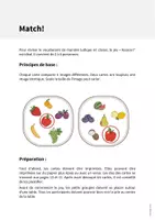 Aperçu - Jeux - Fruits: Match! (Jeu pour le cours d'anglais) - Page 1