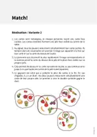 Aperçu - Jeux - Fruits: Match! (Jeu pour le cours d'anglais) - Page 3