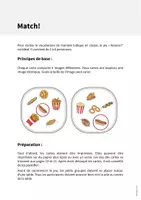 Aperçu - Jeux - Fast Food / Restauration rapide: Match! (Jeu pour le cours d'anglais) - Page 1