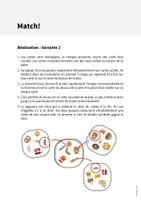 Aperçu - Jeux - Fast Food / Restauration rapide: Match! (Jeu pour le cours d'anglais) - Page 3