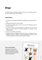 Aperçu - Jeux - Ice Cream Shop / Glacier: Bingo (Jeu pour le cours d'anglais) - Page 1