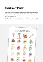 Aperçu - Jeux - ICE CREAM SHOP: Pack XXL de ressources pour les cours d’anglais (Glacier) - Page 2