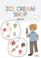 Aperçu - Jeux - Ice Cream Shop / Glacier: Match! (Jeu pour le cours d'anglais) - Page de couverture