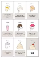 Aperçu - Jeux - Ice Cream Shop / Glacier: I have..., who has...? (Jeu pour le cours d'anglais) - Page 3