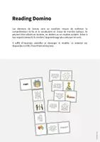 Aperçu - Jeux - Party / Fête: Reading Domino (Jeu pour le cours d'anglais) - Page 1