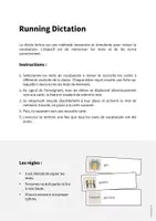 Aperçu - Jeux - Party / Fête: Running Dictation (Dictée en mouvement pour le cours d'anglais) - Page 1