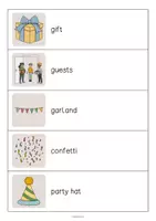 Aperçu - Jeux - Party / Fête: Running Dictation (Dictée en mouvement pour le cours d'anglais) - Page 2