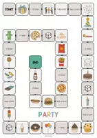 Aperçu - Jeux - Party / Fête: Vocabulary Game (Jeu pour le cours d'anglais) - Page 2