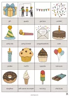 Aperçu - Jeux - Party / Fête: Drawing Game (Jeu pour le cours d'anglais) - Page 2